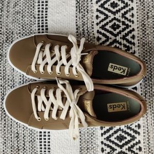 NWOT Tan Keds